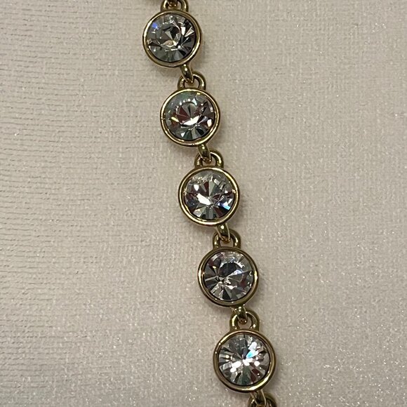 Givenchy Brilliant Chain Link Crystal Necklace By Givenchy - Picture 12 of 15